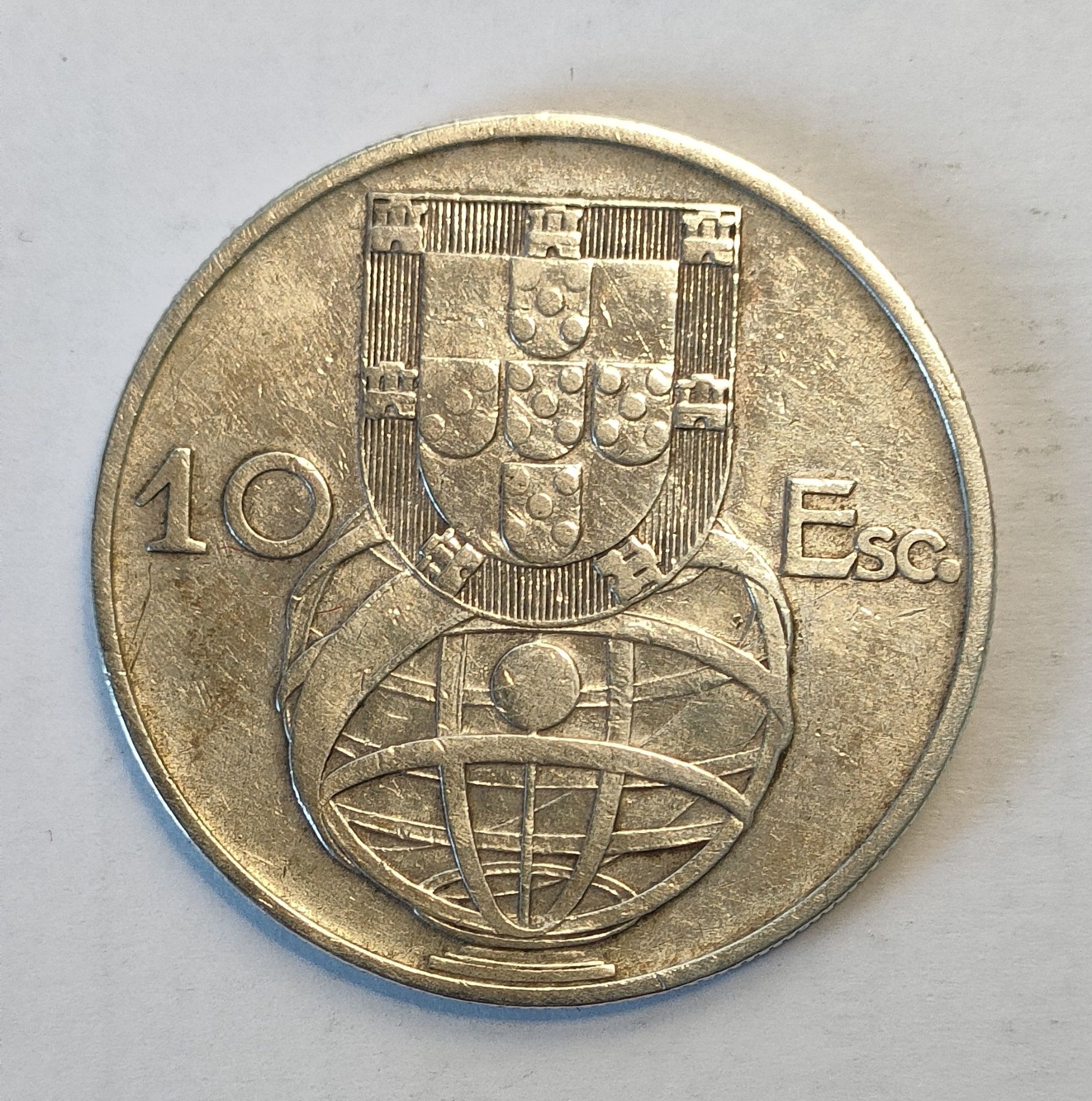 Moeda 10 Escudos 1954/55