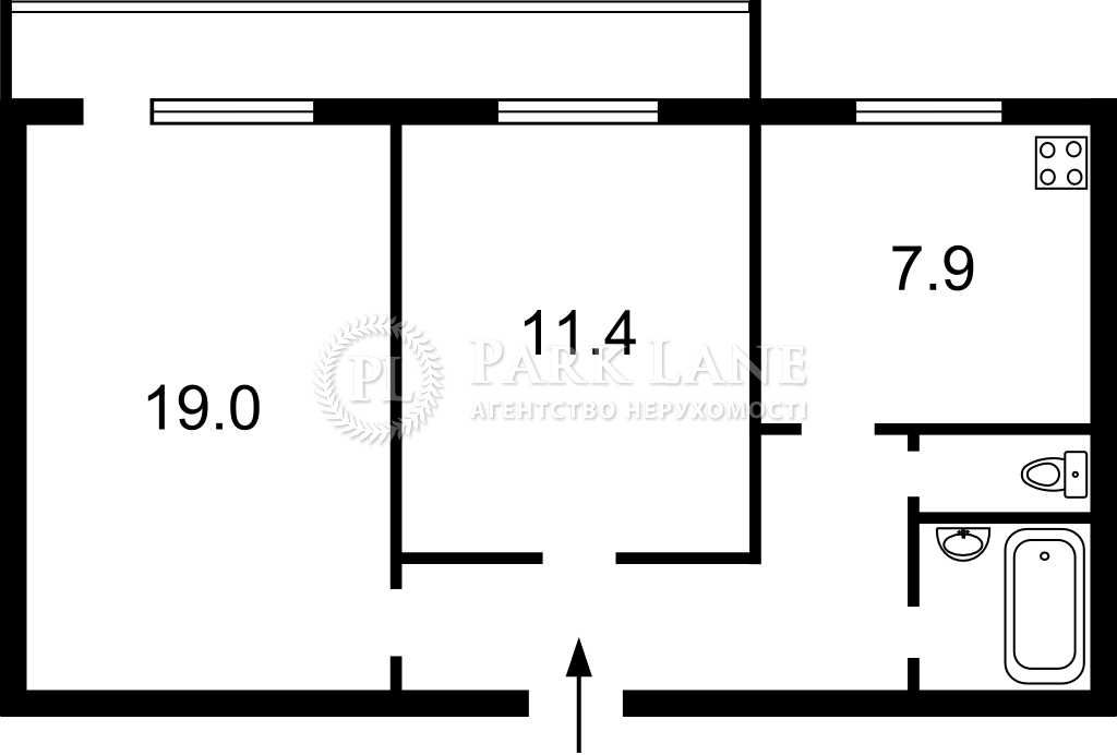 УБД, кредит! Продам 2к ул Героев Днепра 20А Оболонь