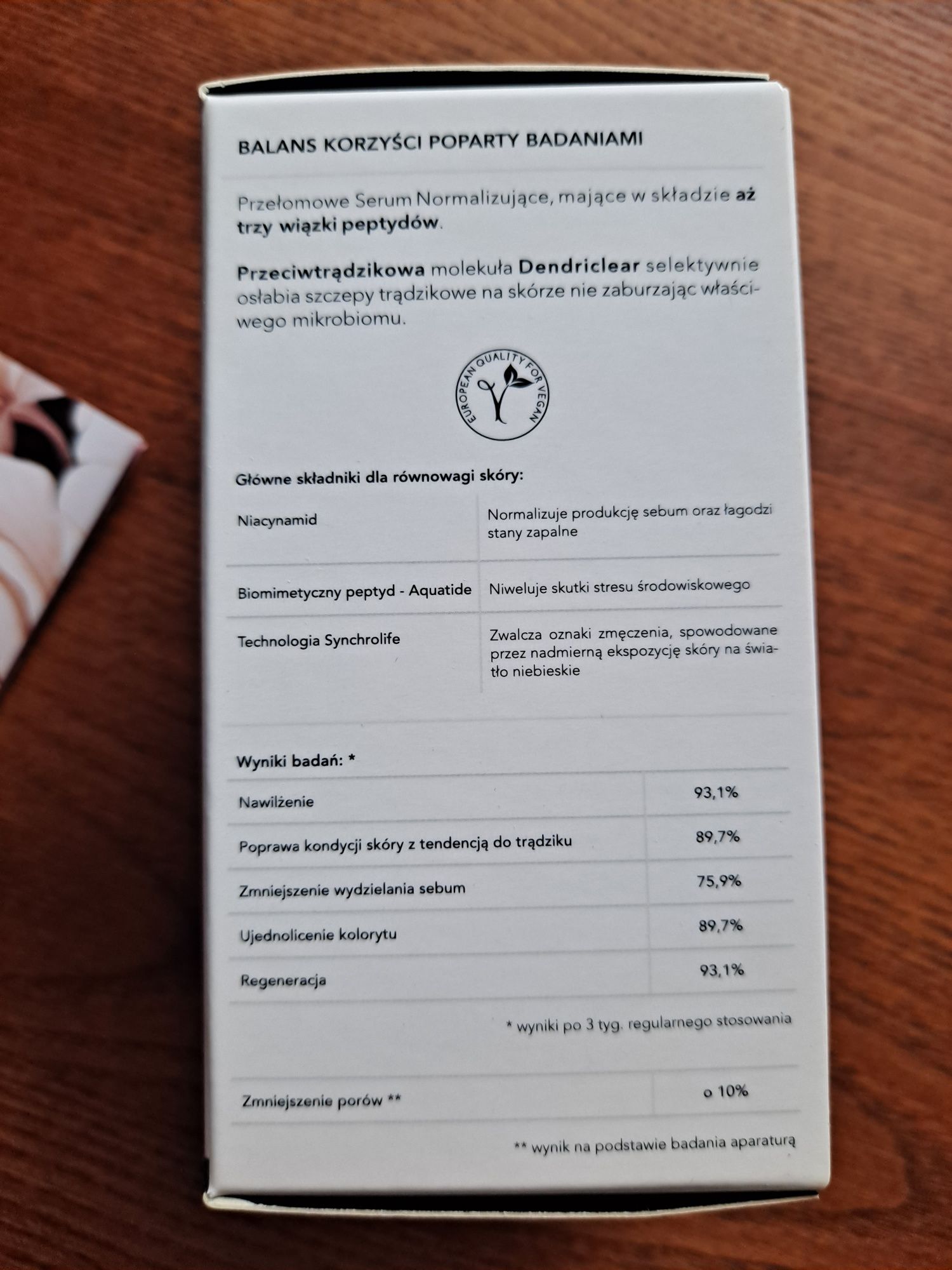 Balansis serum normalizujące