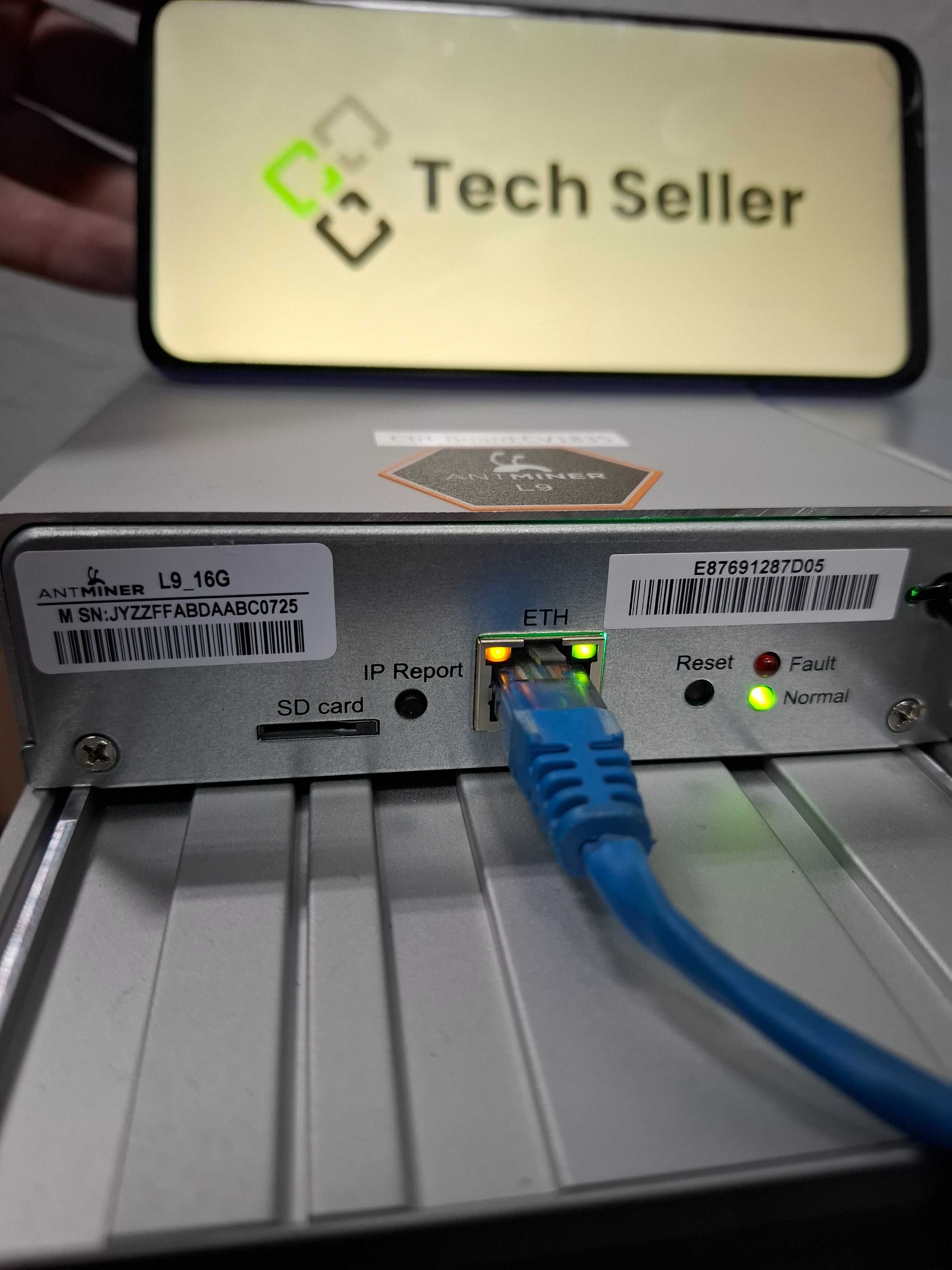 Asik L9 16G - Майнер Bitmain Antminer L9 16G 9300$ Найнижча ціна в Укр