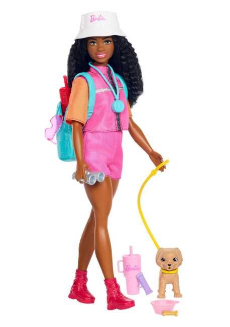 Barbie Przygody na łonie natury: lalka modowa Barbie + akcesoria