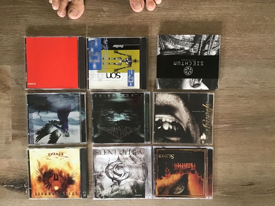 CDs rock,pop,metal baratos.  R+S