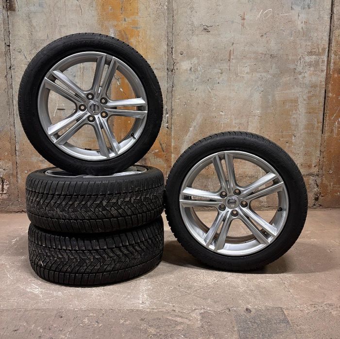 KOŁA 18 felgi Volvo V90 S90 5x108 opony zimowe Dunlop 4x 245/45R18