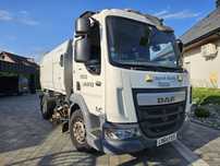 DAF LF 45.180  Zamiatarka dwustronna SCARAB MERLIN Hydrostatic 2014 Euro 6