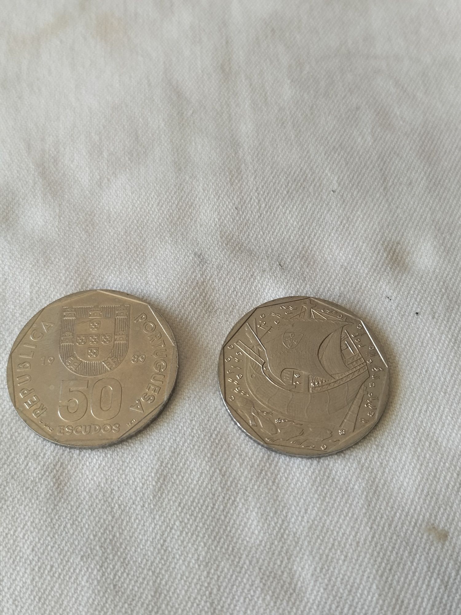 Moedas antigas Portuguesas
