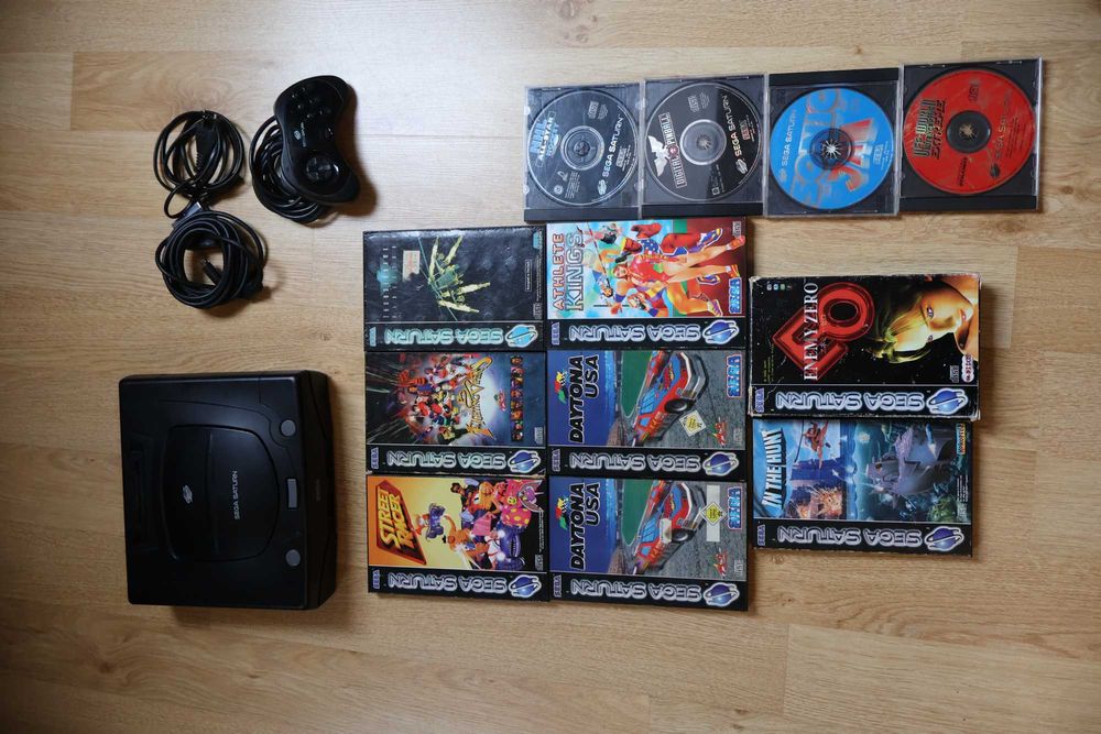 Gry na Konsole Sega Saturn PAL Daytona Enemy Zero In The Hunt Konsola