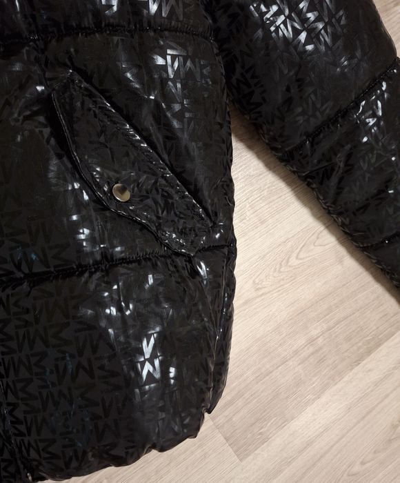 Mohito J.Nowa Kurtka Pikowana! Monogram! Czarna! Oversize! Roz.32!