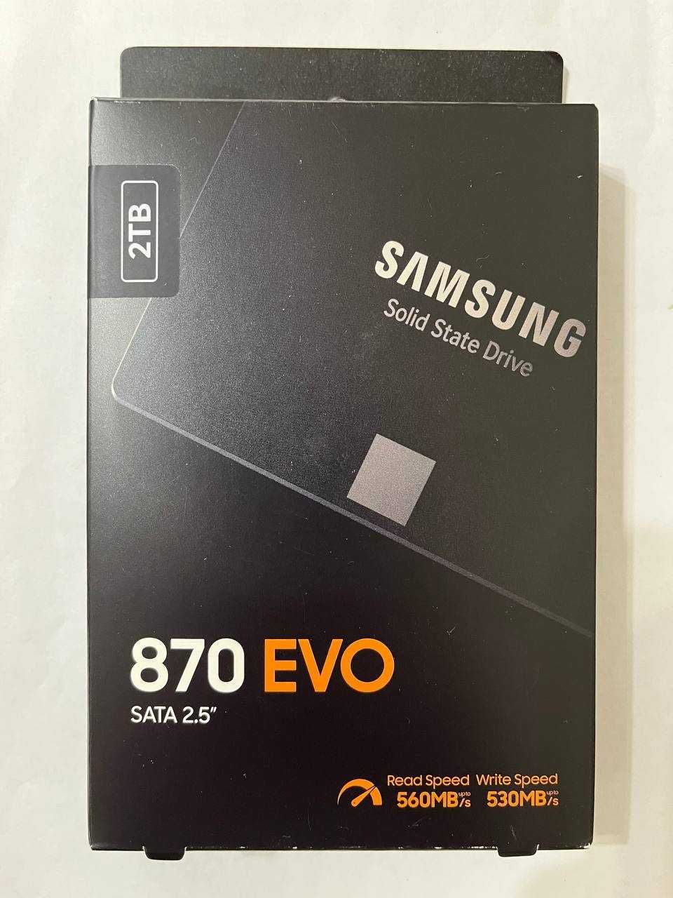 SSD накопичувач Samsung 870 EVO 2 TB (MZ-77E2T0BW)