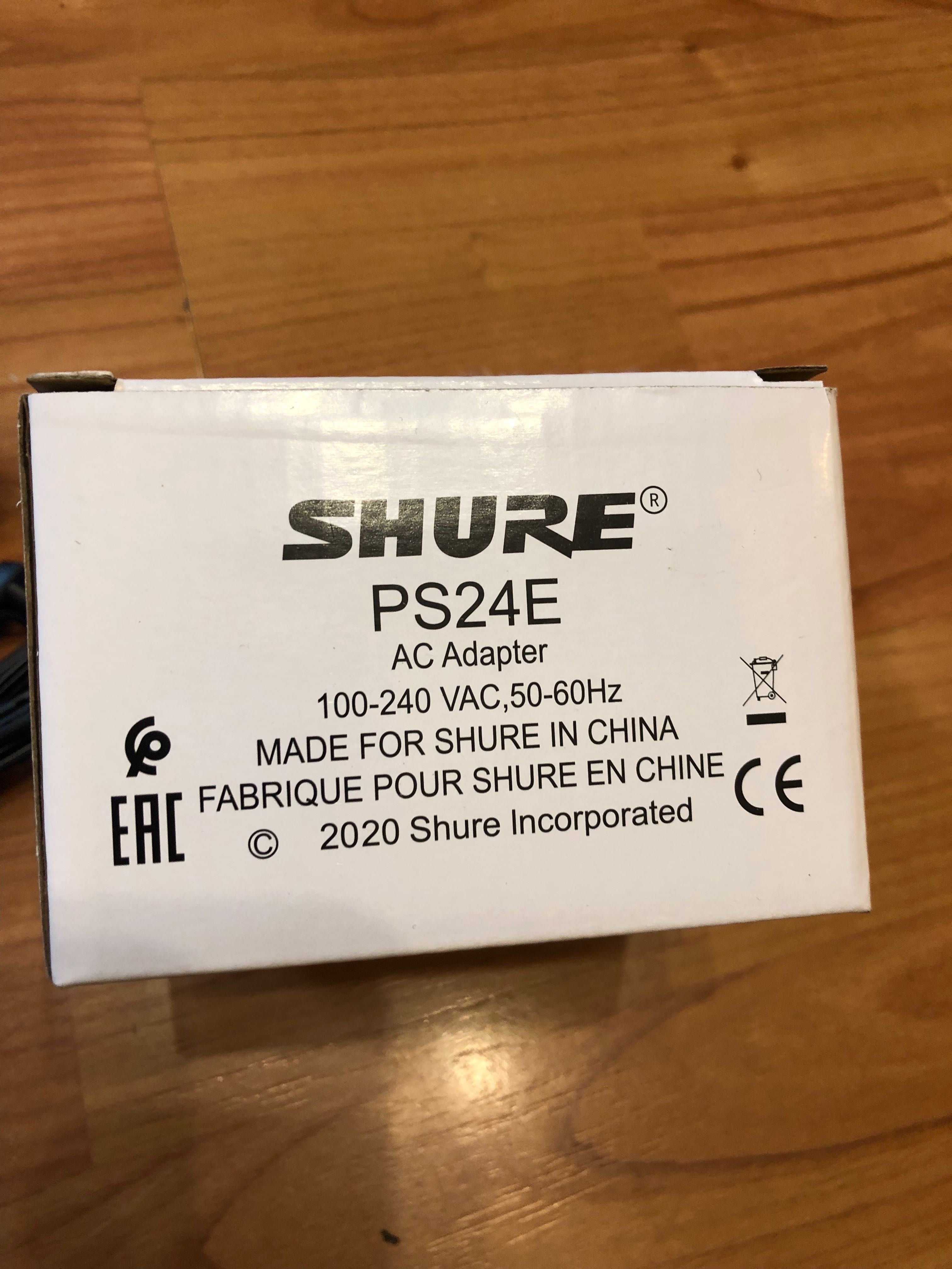 SHURE-PS24E AC Adapter zasilacz