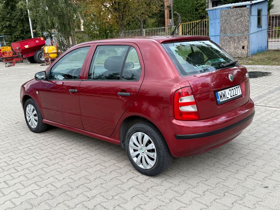 Skoda Fabia 1.2b/2004r/170 tys/Klima/Zdrowa Blacha/Okazja