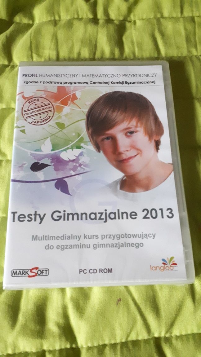 Nowa płyta CD testy gimnazjalne 2013