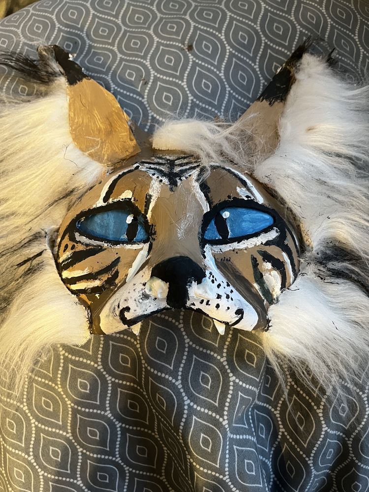 Terian maska maska rysia linx mask