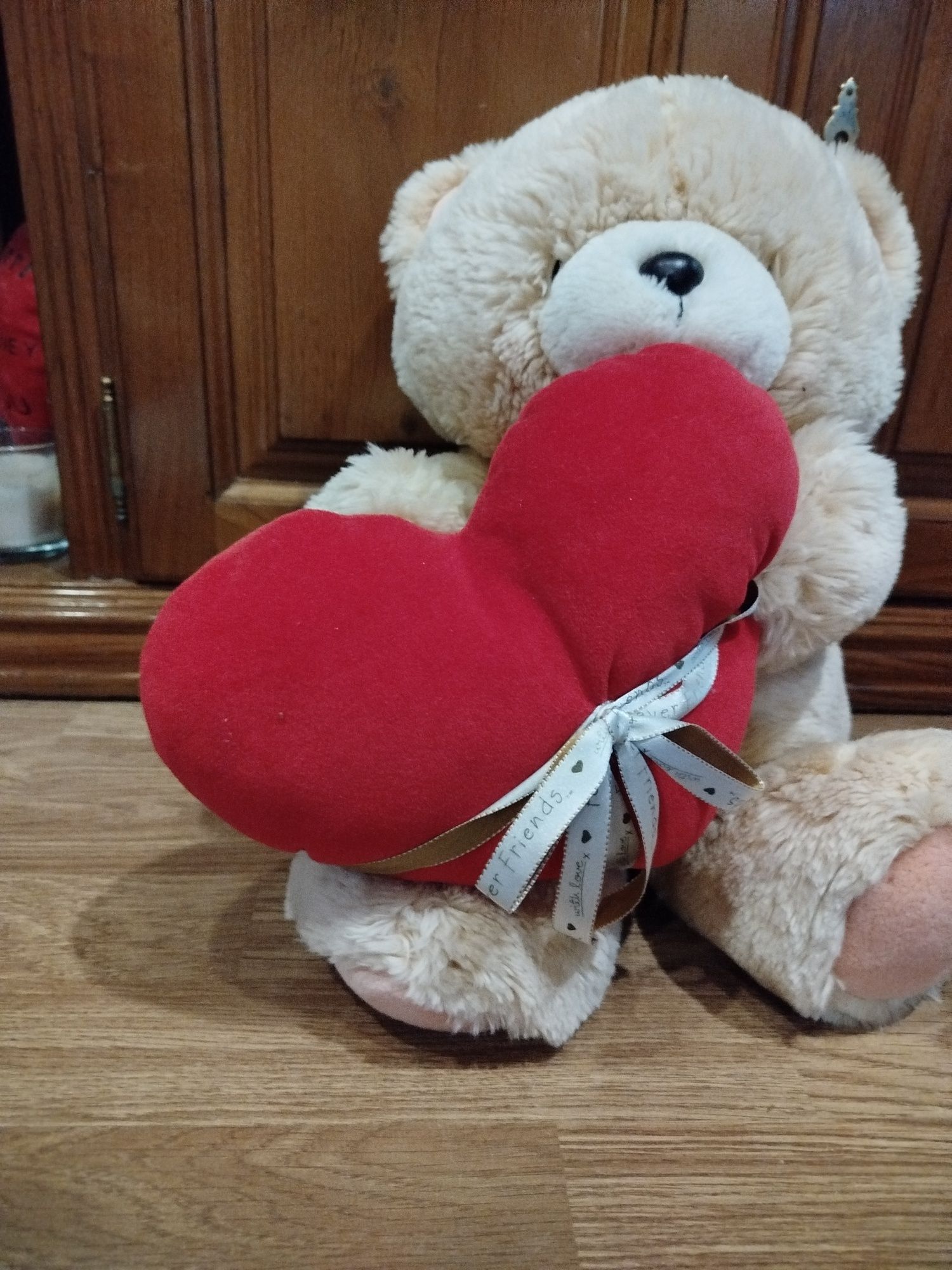 Peluche com coração