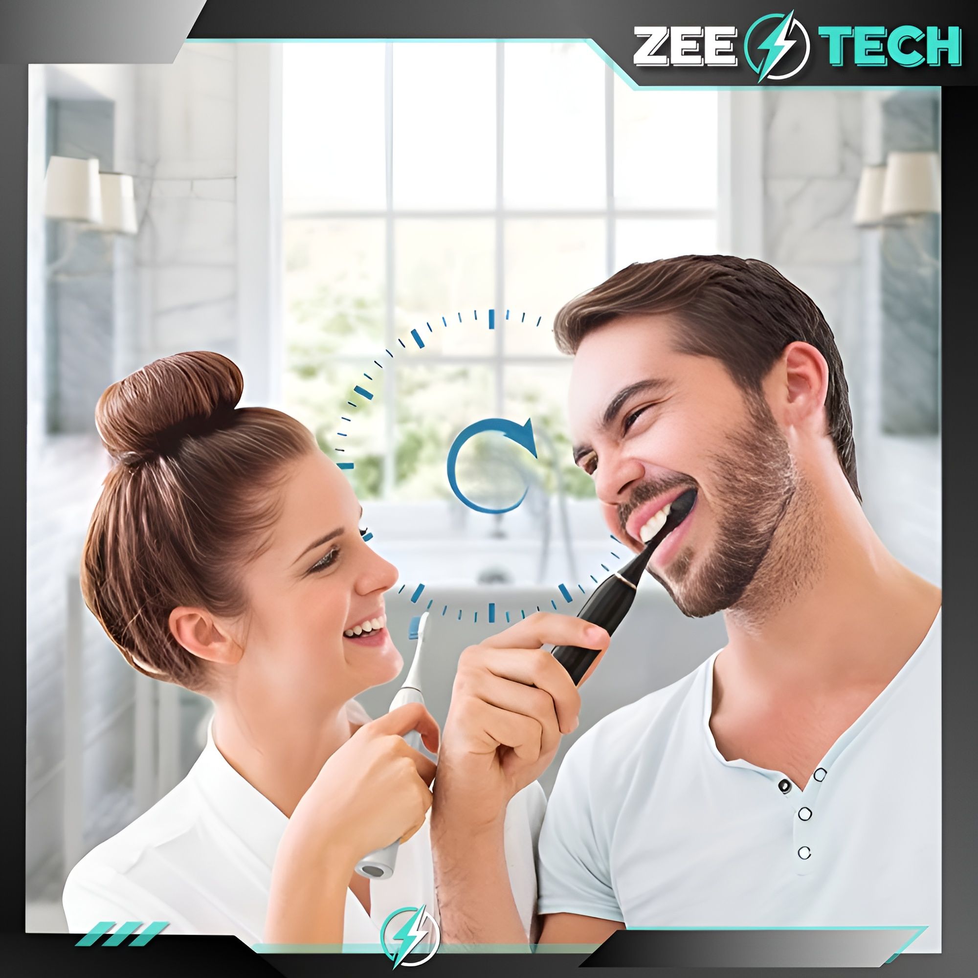 Elektryczna Szczoteczka Soniczna Do Zębów + Gratis