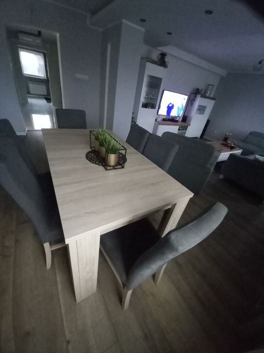 Stol dąb  sonoma rozkładany