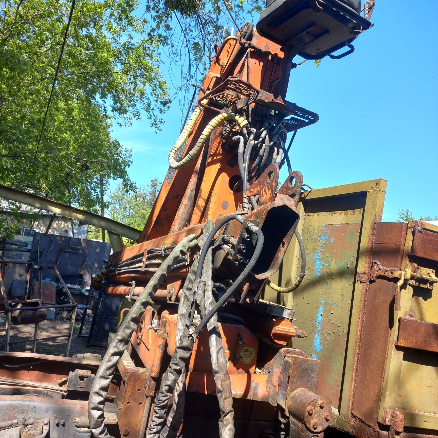 Кран Манипулятор 6т ХИАБ Hiab 140 провірений