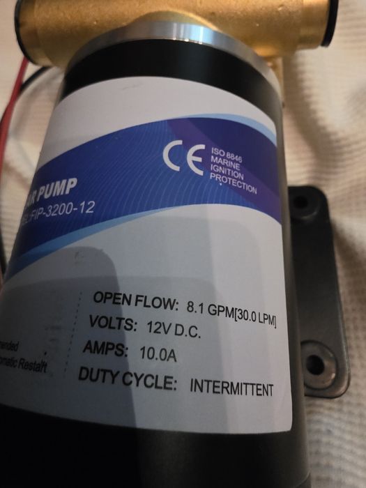 Bomba água 12v náutica