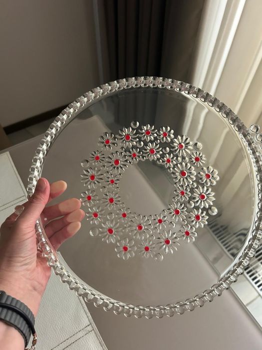 Винтажная тарелка для торта. Германия