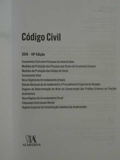 Código Civil - 10ª Edição