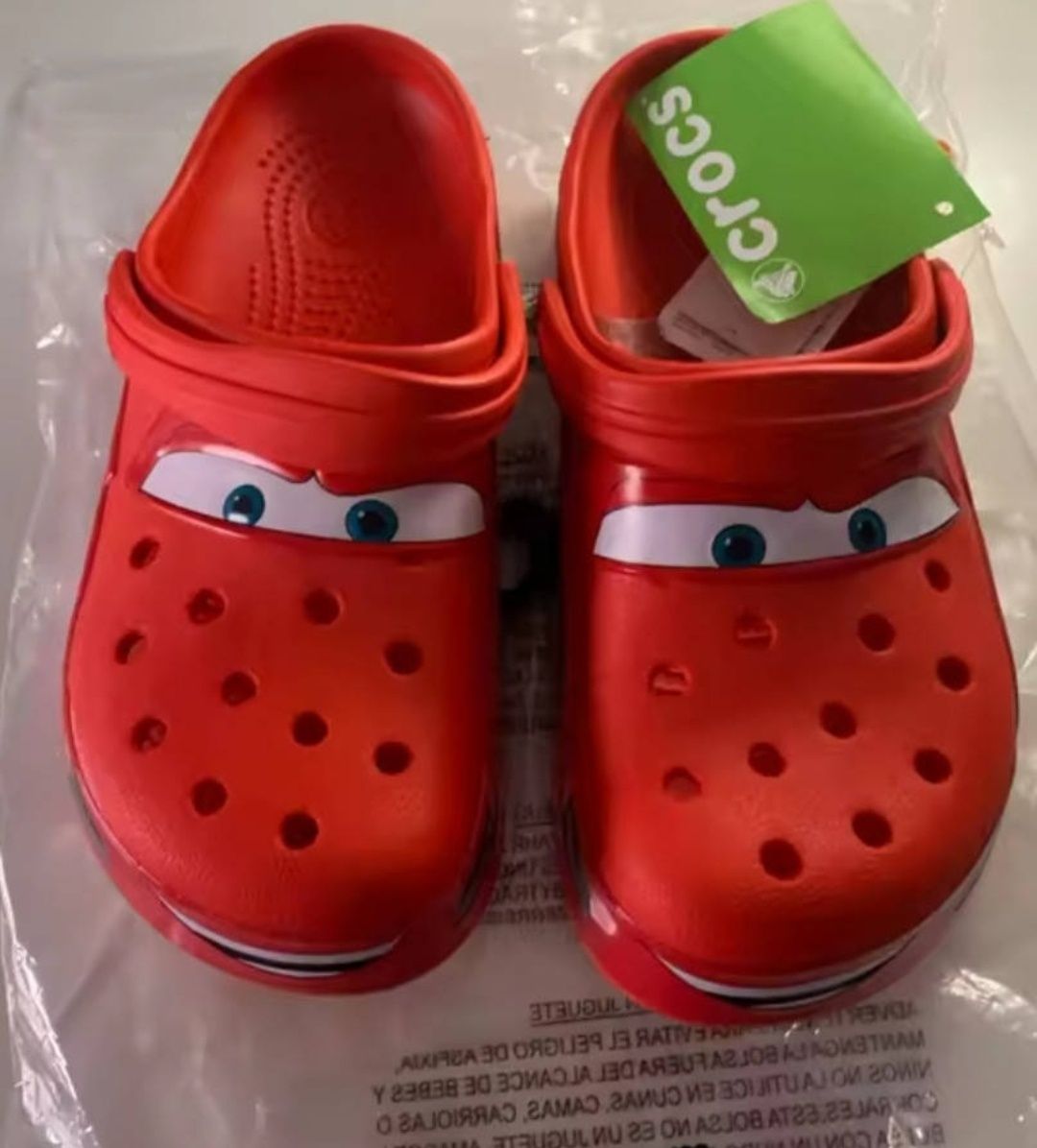 Крокси McQueen | крокси маквін | кроксы маквин | Crocs | молния маквин