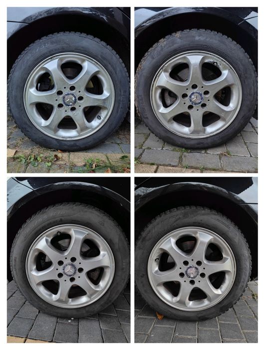 Felgi Mercedes C W204 Opony zimowe Pirelli Winter Cinturato 205/55/16