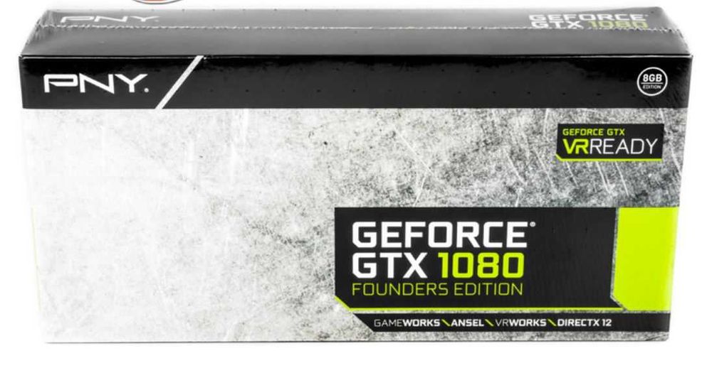 Коробки Asus GTX 1080, PNY GTX 1080 TI Founders Edition