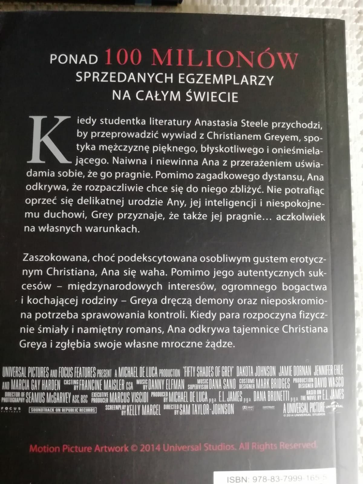 Trylogia Pięćdziesiąt Twarzy Greya, Fifty Shades of Grey