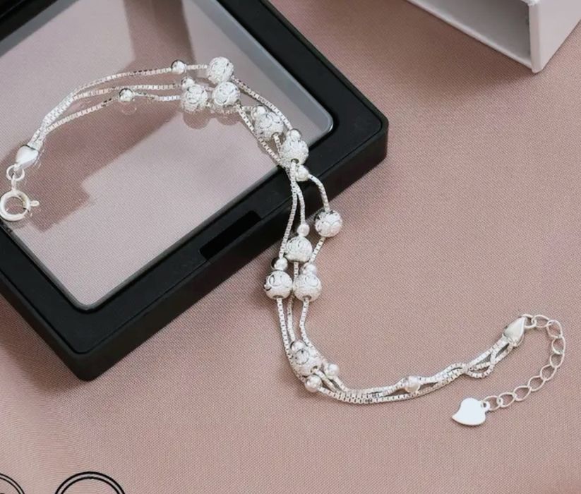 Bransoletka ze srebra S925