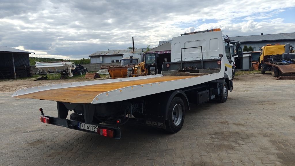 Daf lf45 pomoc drogowa laweta hydrauliczny najazd