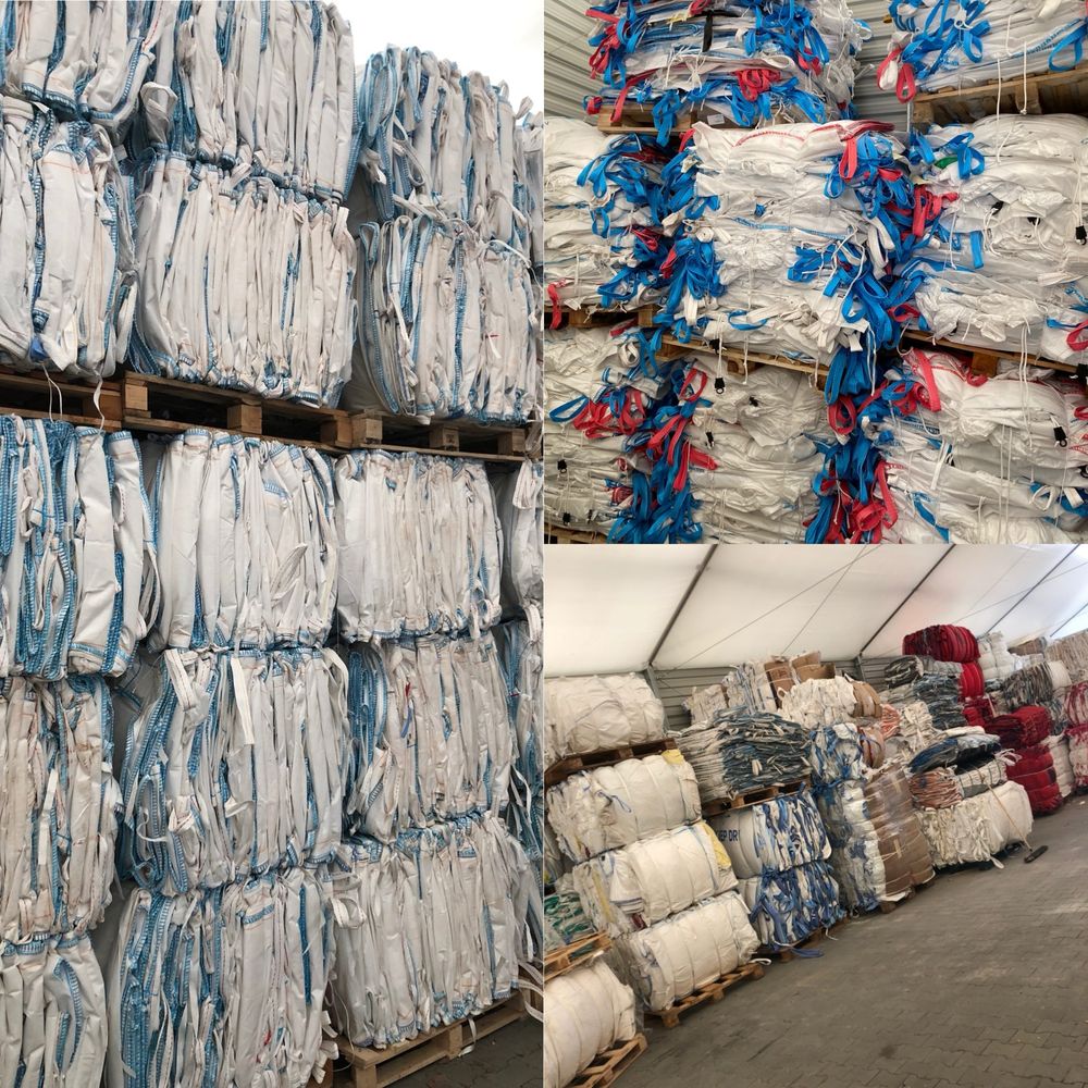 Worki Big Bag Bagi UZYWANE bigbag 500kg 750kg 1000kg Dostawa 24h
