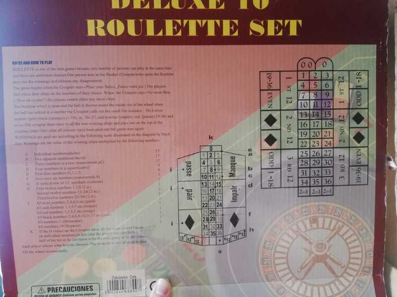 Roulette, ruletka, kasyno
