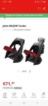 Patins Jetts RAZOR Turbo