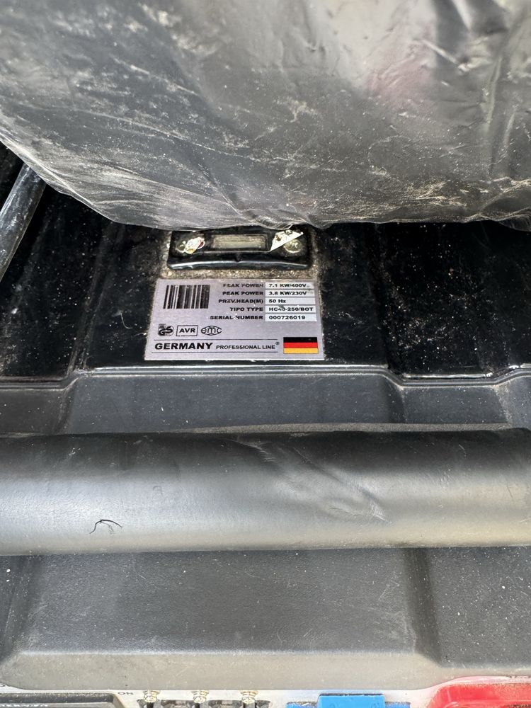 Agregat Prądotwórczy LUBBTERT 7.1kw 3 fazowy