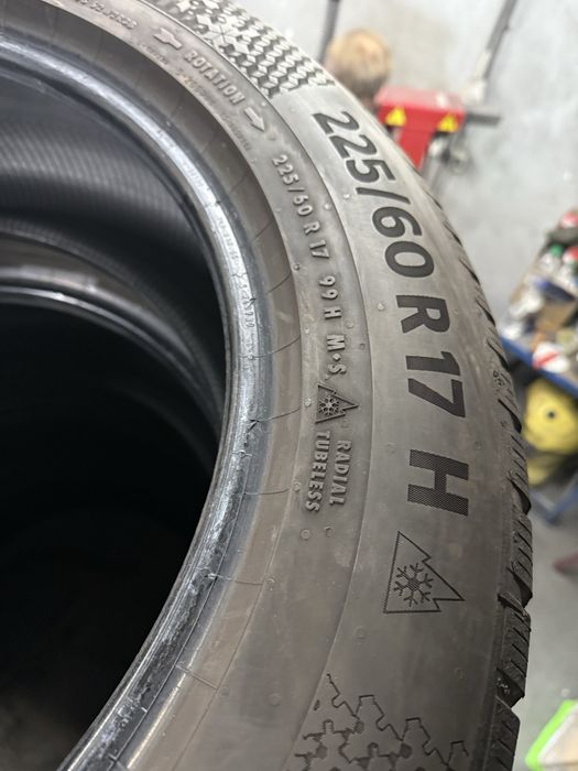 Шини зимові 225/60/17 Continental WinterContect ts870p 2024 рік