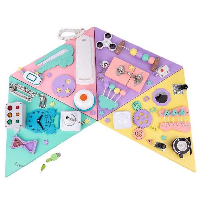 Піраміда Монтессорі. Дитяча. Багатофункціональна. Знімна