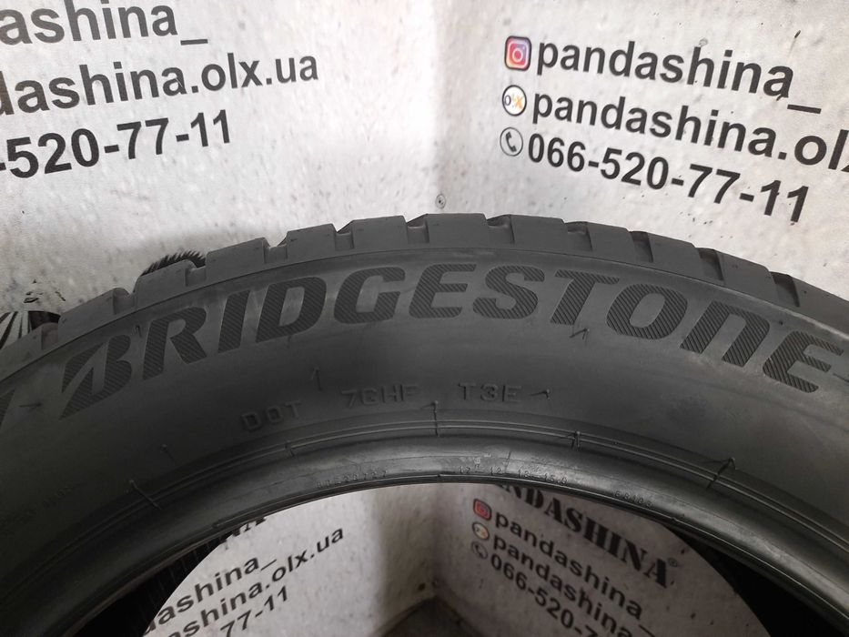 Шини 7,5мм 205/55 R17 BRIDGESTONE Blizzak LM001 б/у зима склад
