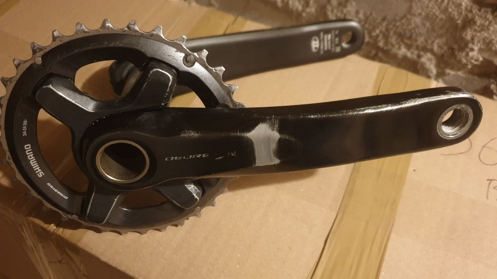 Korba Shimano XT M8000 ramiona 175 korby