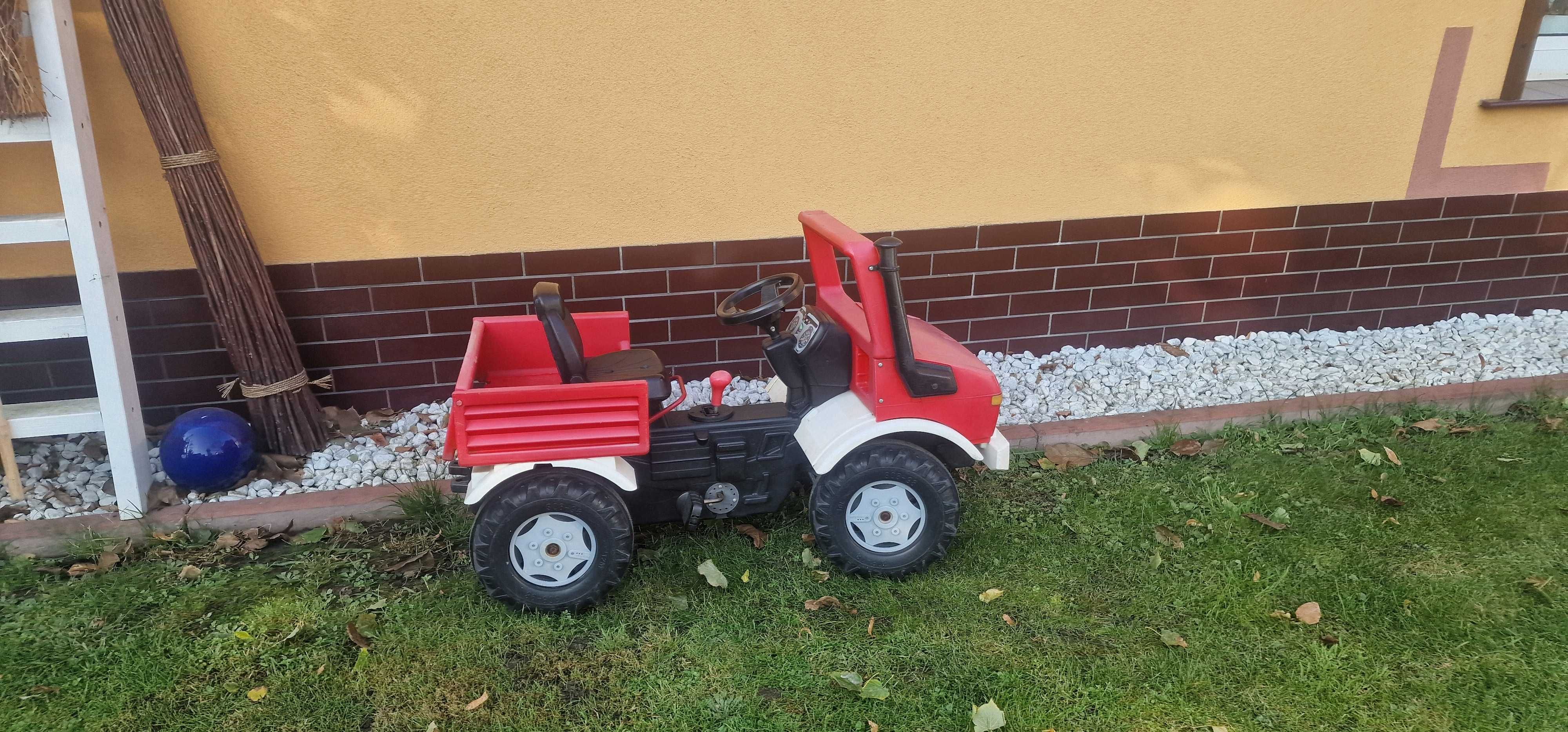 Rolly Toys Unimog Straż Pożarna pojazd na pedała traktorek