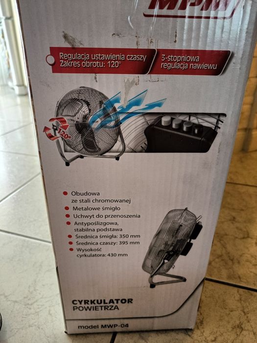 Cyrkulator powietrza- wentylator MPM .