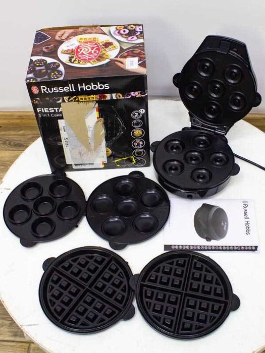 Мультимейкер вафельница Russell Fiesta 3в1