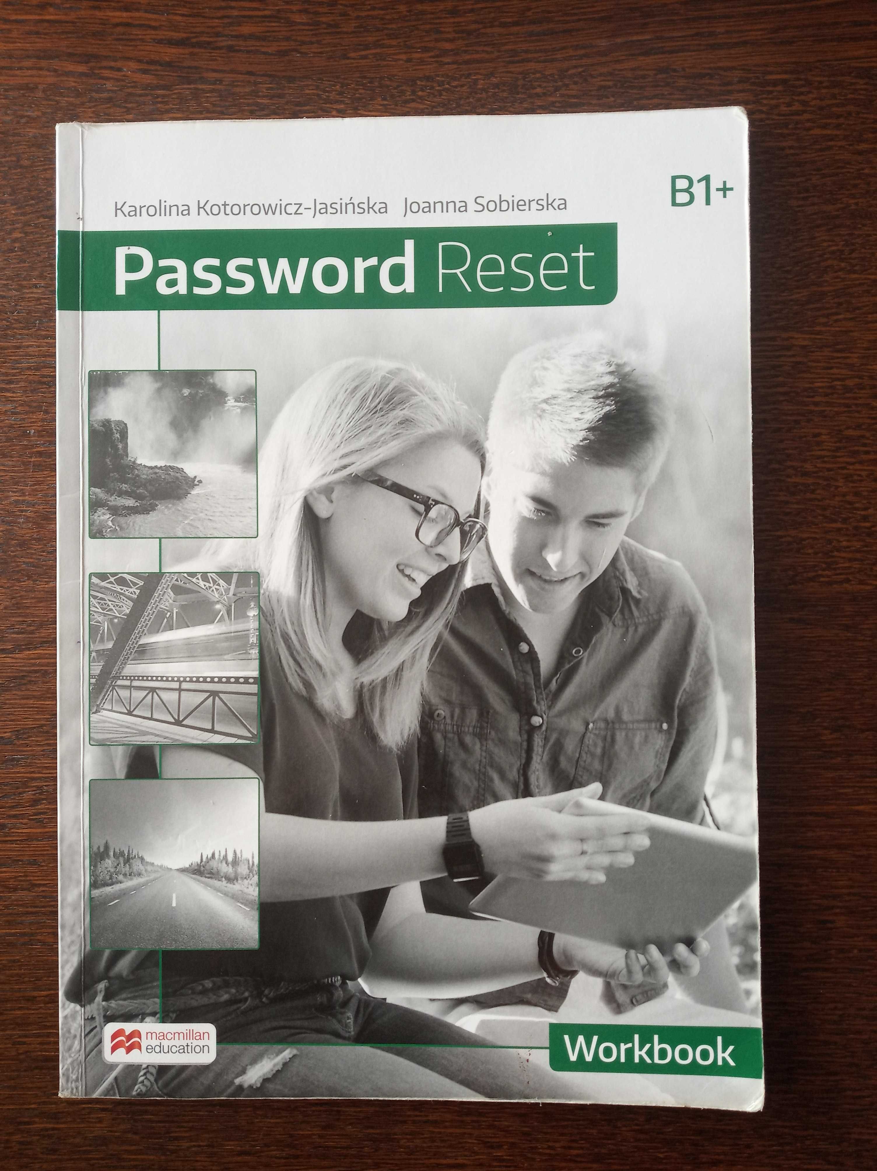 Ćwiczenia Password Reset B1+ Workbook Macmillan częściowo uzupełnione