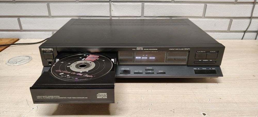 Odtwarzacz CD player Philips CD 471. TDA 1541