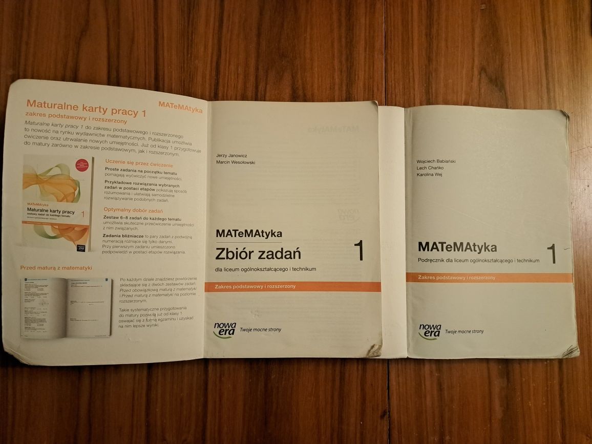 MATeMAtyka 1 podręcznik+zbiór zadań rozszerzony