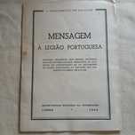 Mensagem à Legião Portuguesa 
Palavras proferidas pelo Sr Professor  D