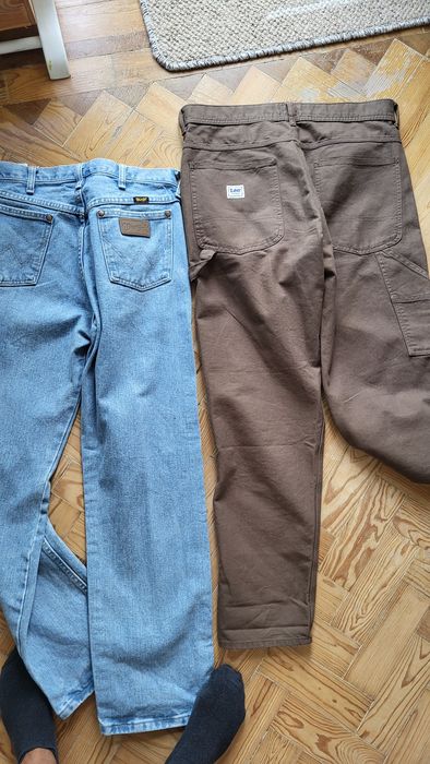 Calças Lee e Wrangler novas Tam 32