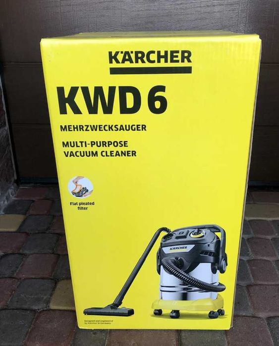 Пилосос Karcher KWD3/wd3P/wd4/wd5/wd6p. пылесос с розеткой кершер