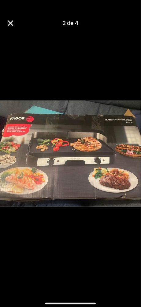 Grelhador de Mesa FAGOR FG823