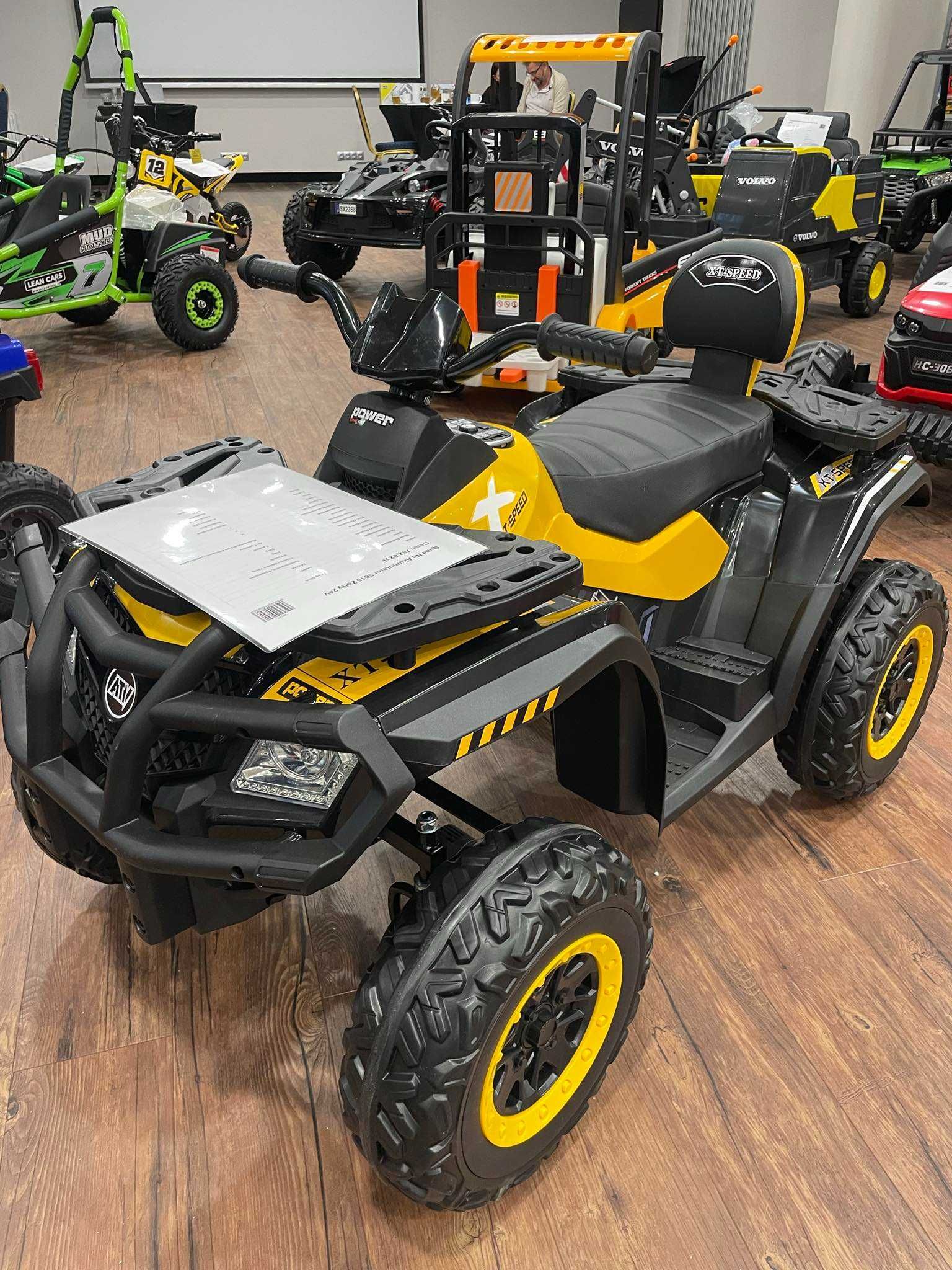 Quad na akumulator XT-SPEED 4X4 24 Mocny 4x80Watt