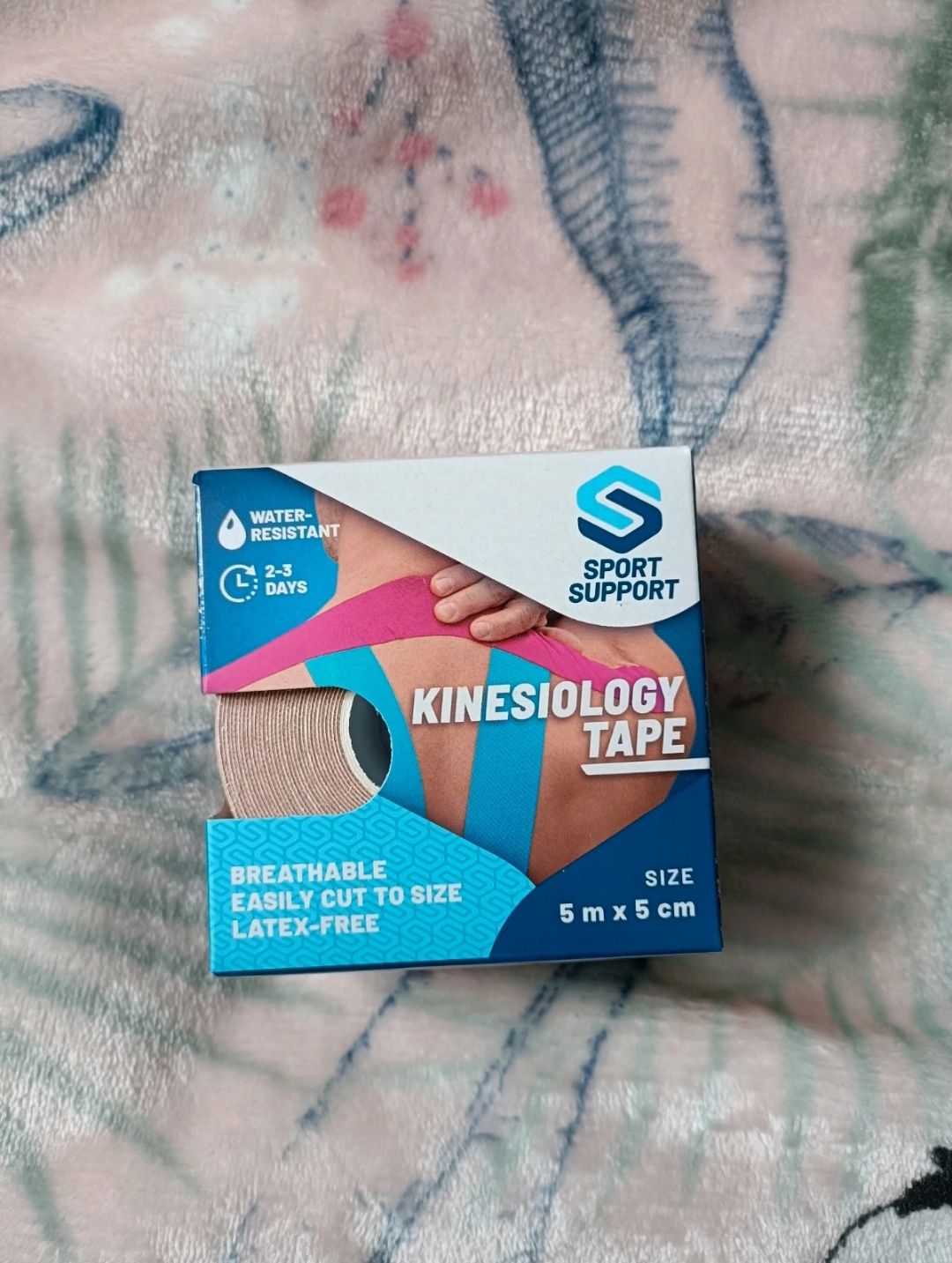 Taśmy tejpy tape do całego ciała do biustu nowe fitness siłownia joga
