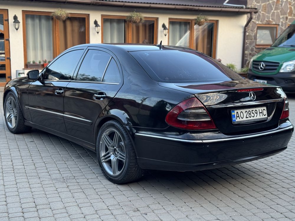 Mercedes benz E211 2007 sedan avangarde